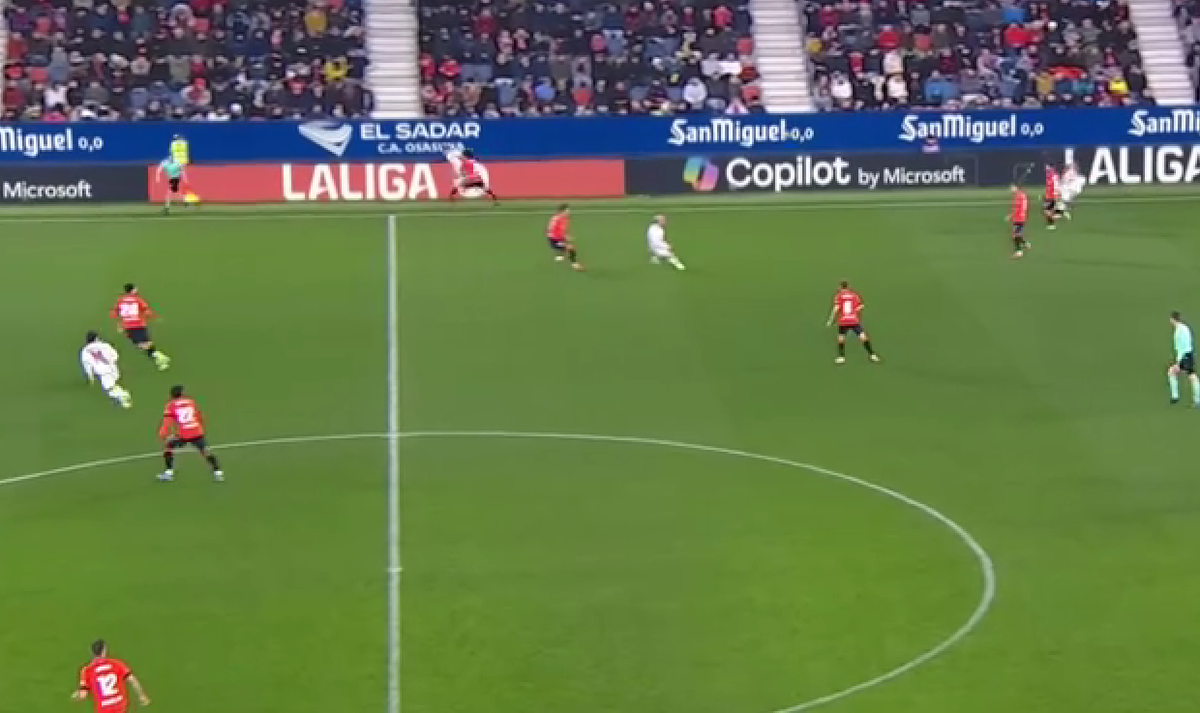 Andrei Rațiu a reușit o pasă de gol superbă în Osasuna - Rayo Vallecano, în runda #20 din La Liga