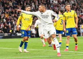 Real Madrid - Las Palmas 4-1 » Mbappe zburdă, însă VAR-ul îi refuză hat-trick-ul! Los blancos revin de la 0-1 și sunt acum liderii Spaniei
