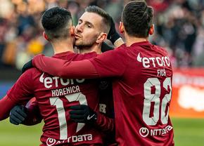 FC Botoșani - CFR Cluj » Oaspeții, în avantaj! Korenica a înscris unicul gol de până acum. Grozavu mută la pauză