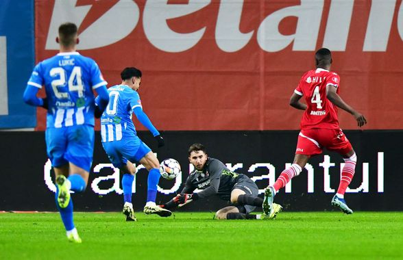 Universitatea Craiova - Dinamo 1-1 » Bănia versus Roșca! „Câinii” obțin un punct prețios grație paradelor miraculoase ale portarului de 21 de ani