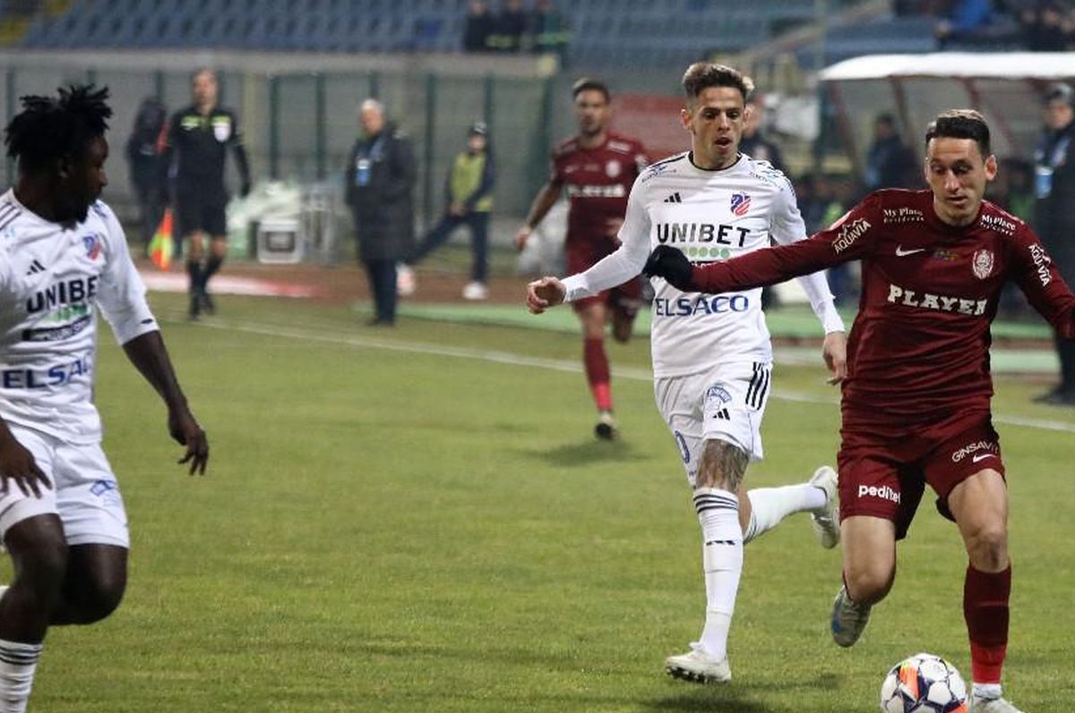 FC Botoșani - CFR Cluj 1-1 » Dan Petrescu, doar un punct pe „tărâmul interzis”, la debutul lui Leo Grozavu! „Feroviarii”, modești la primul meci din 2025