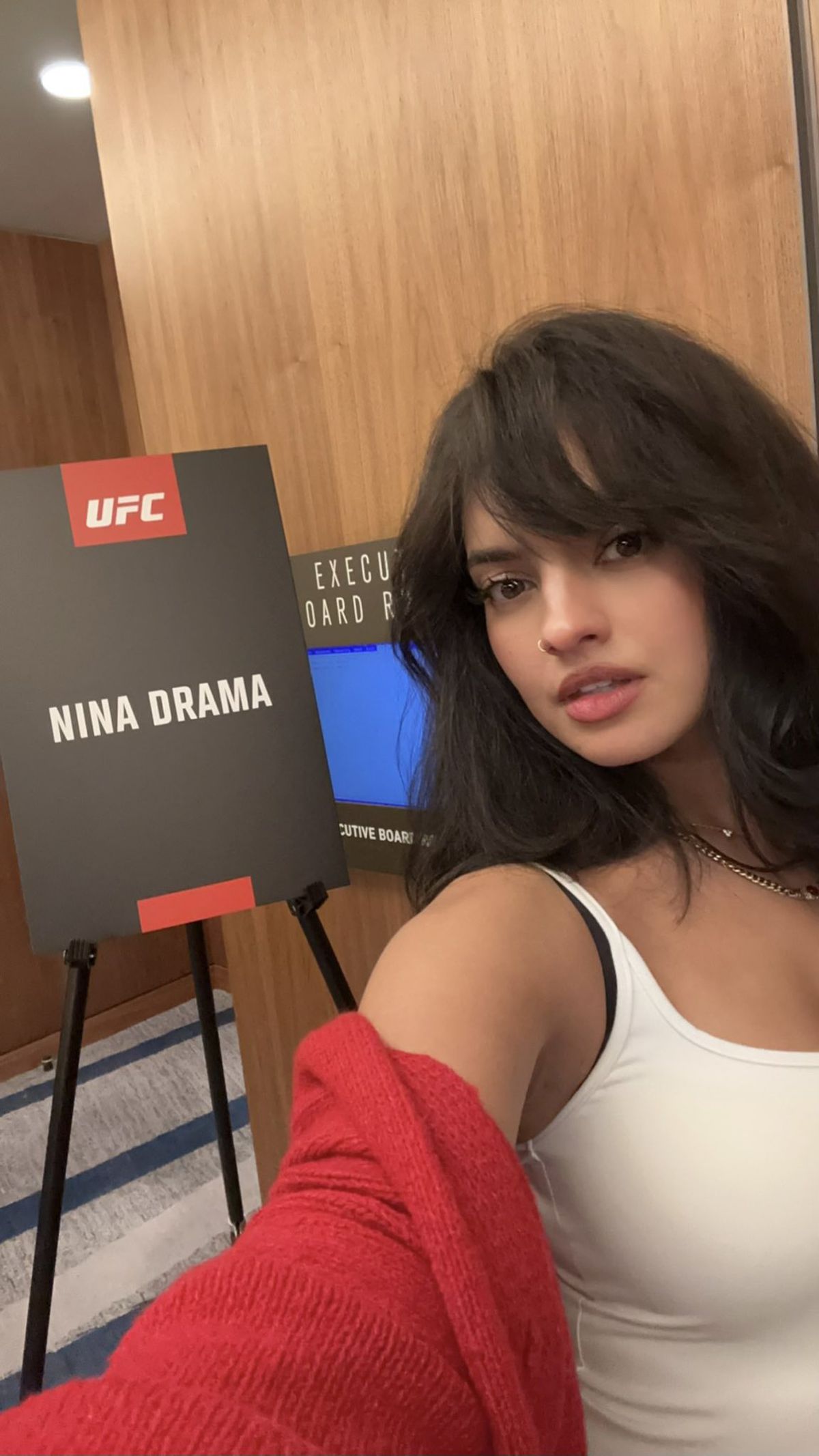 „Ce naiba faci aici?!” / „E marketing, șefu'” » Nina e motivul „exploziei” pe care UFC o are în mediul online