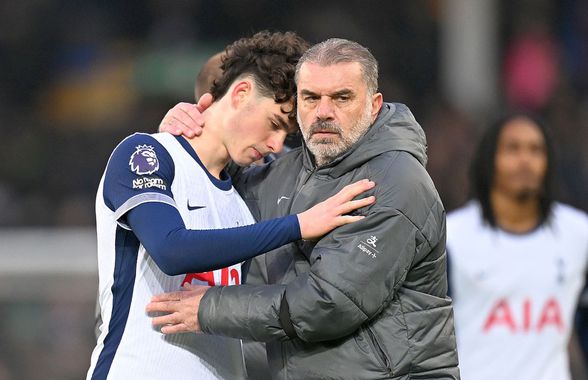 Postecoglou a spus de ce l-a scos pe Drăgușin la 0-3 cu Everton + Motivul pentru care a schimbat sistemul: „E destul de mare”