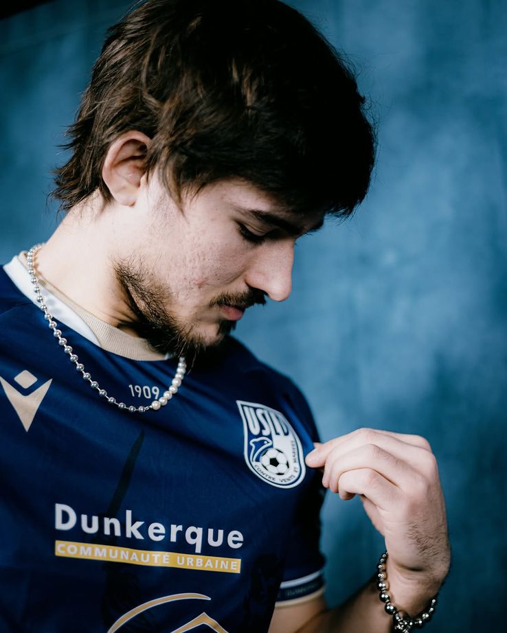 Alexi Pitu, prezentat la Dunkerque, foto: Instagram