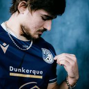 Alexi Pitu, prezentat la Dunkerque, foto: Instagram