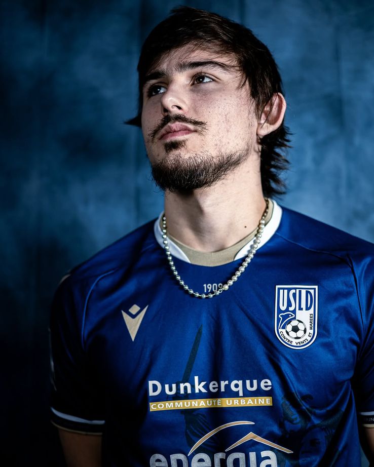 Alexi Pitu, prezentat la Dunkerque, foto: Instagram