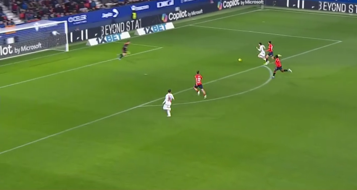 Andrei Rațiu a reușit o pasă de gol superbă în Osasuna - Rayo Vallecano, în runda #20 din La Liga