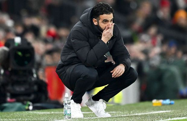 Ruben Amorim, nemilos cu 4 zile înainte de FCSB - Manchester United: „Mai bine îl bag pe antrenorul cu portarii decât pe el!”