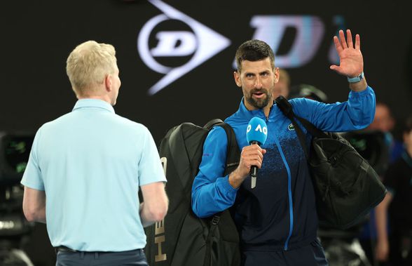 Care au fost cuvintele care au stârnit furia lui Novak Djokovic la Melbourne: „E supraestimat, un expirat!” + Reporterul veteran nu e străin de controverse