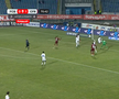 Penalty neacordat pentru CFR Cluj în meciul din deplasare cu FC Botoșani, foto: captură Prima Sport