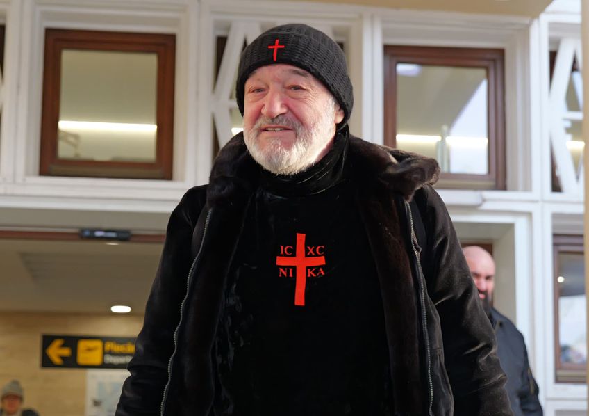 Gigi Becali s-a întors de la Muntele Athos // FOTO: Cristi Preda (GSP.ro)