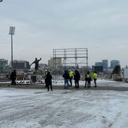 Au început lucrările în „Ștefan cel Mare” // FOTO: Facebook