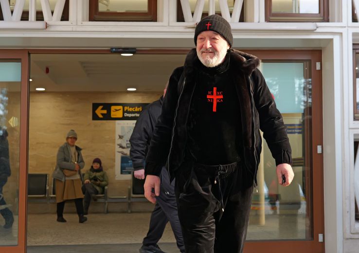 Gigi Becali s-a întors de la Muntele Athos // FOTO: Cristi Preda (GSP.ro)