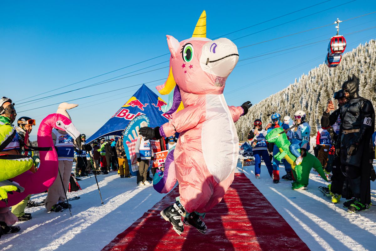 Red Bull Homerun revine pe 7 februarie în Poiana Brașov: ultima coborâre e cea mai distractivă!