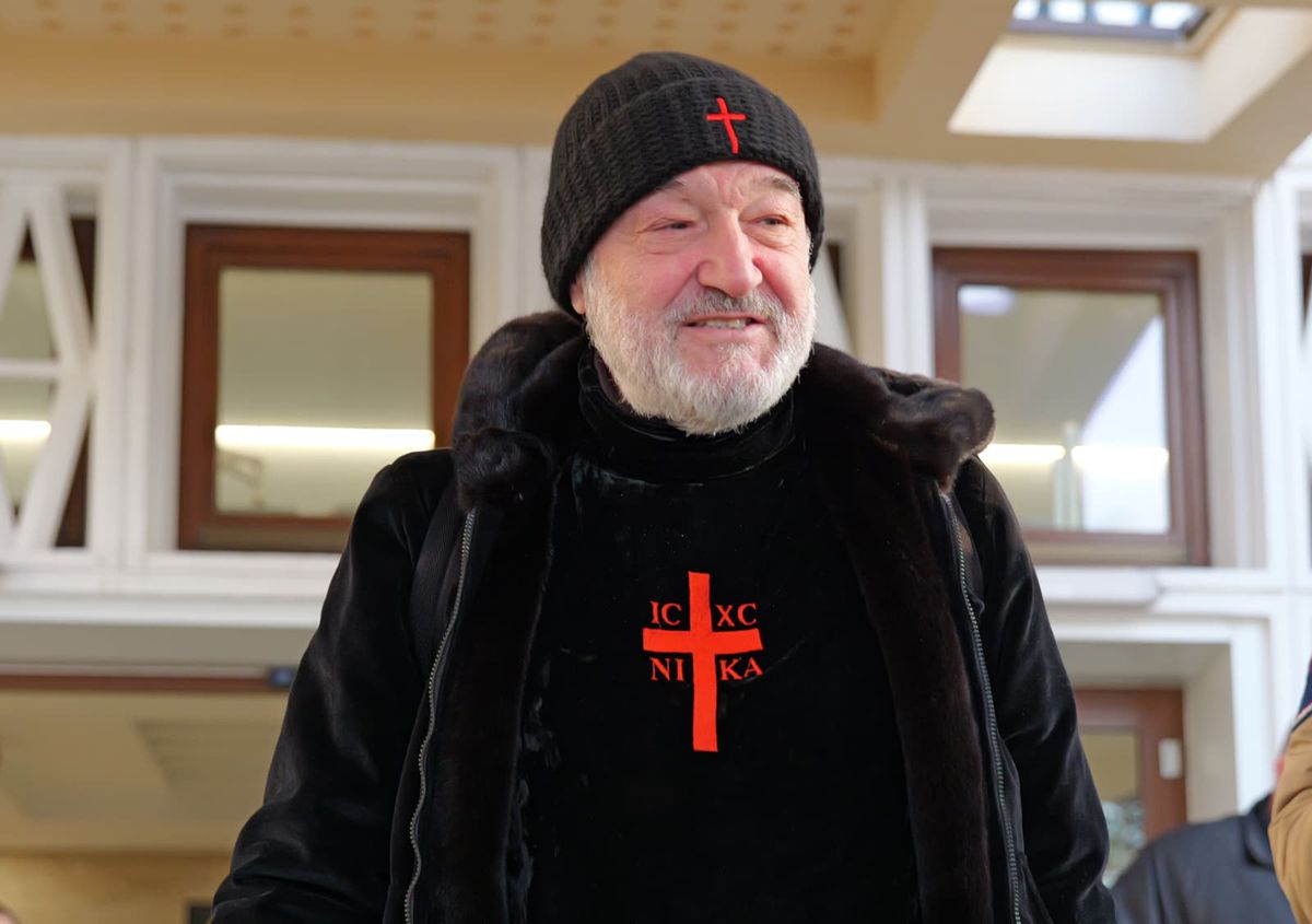 Gigi Becali s-a întors de la Muntele Athos