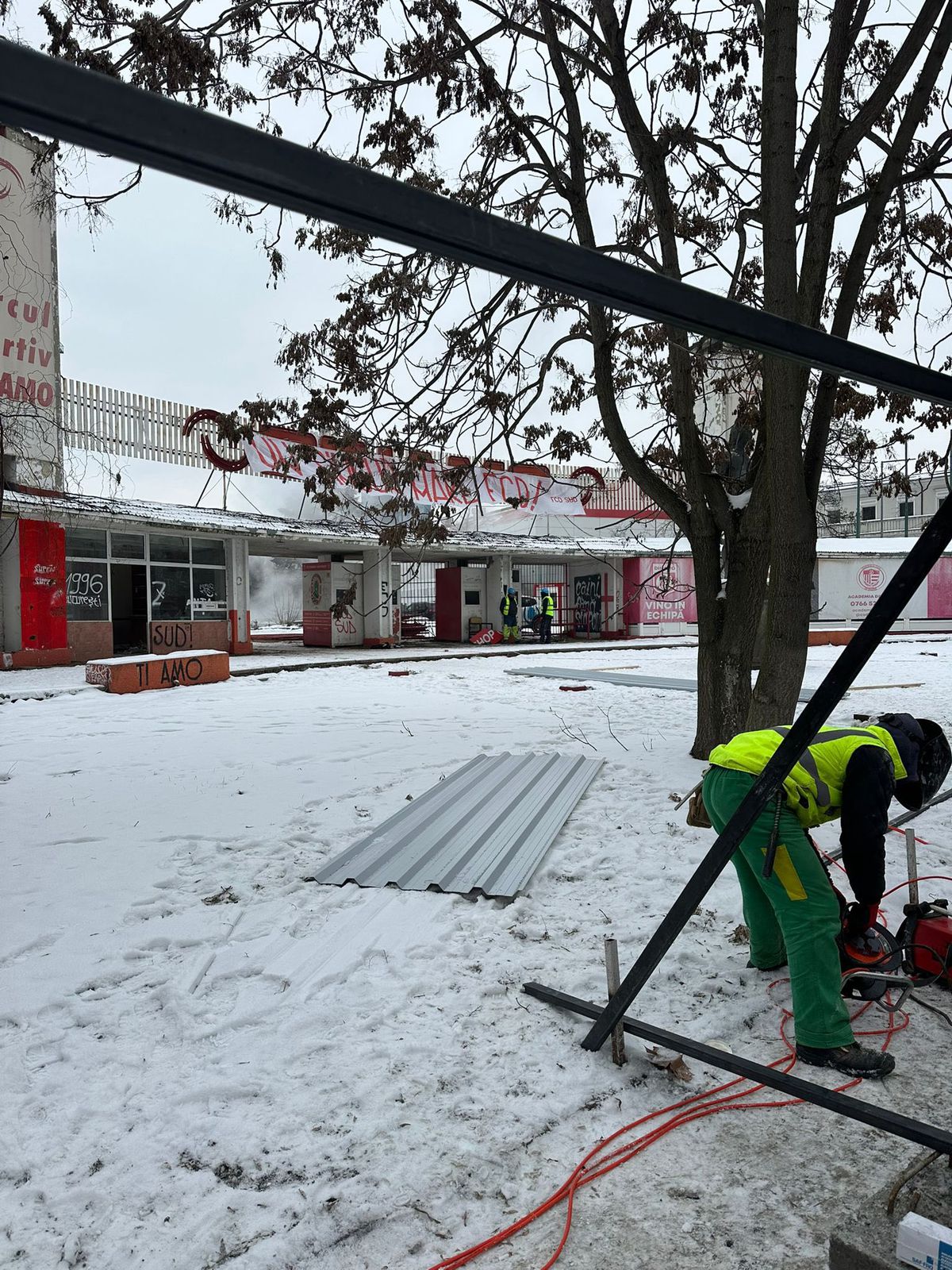 Au început lucrările în „Ștefan cel Mare”