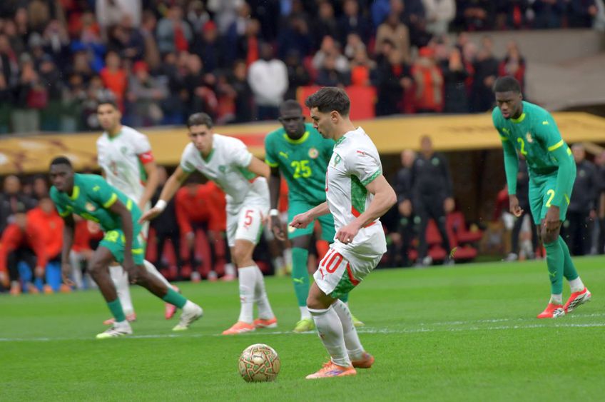 Brahim Diaz, acuzat că a ratat intenționat penalty-ul în Senegal - Maroc // foto: Imago Images