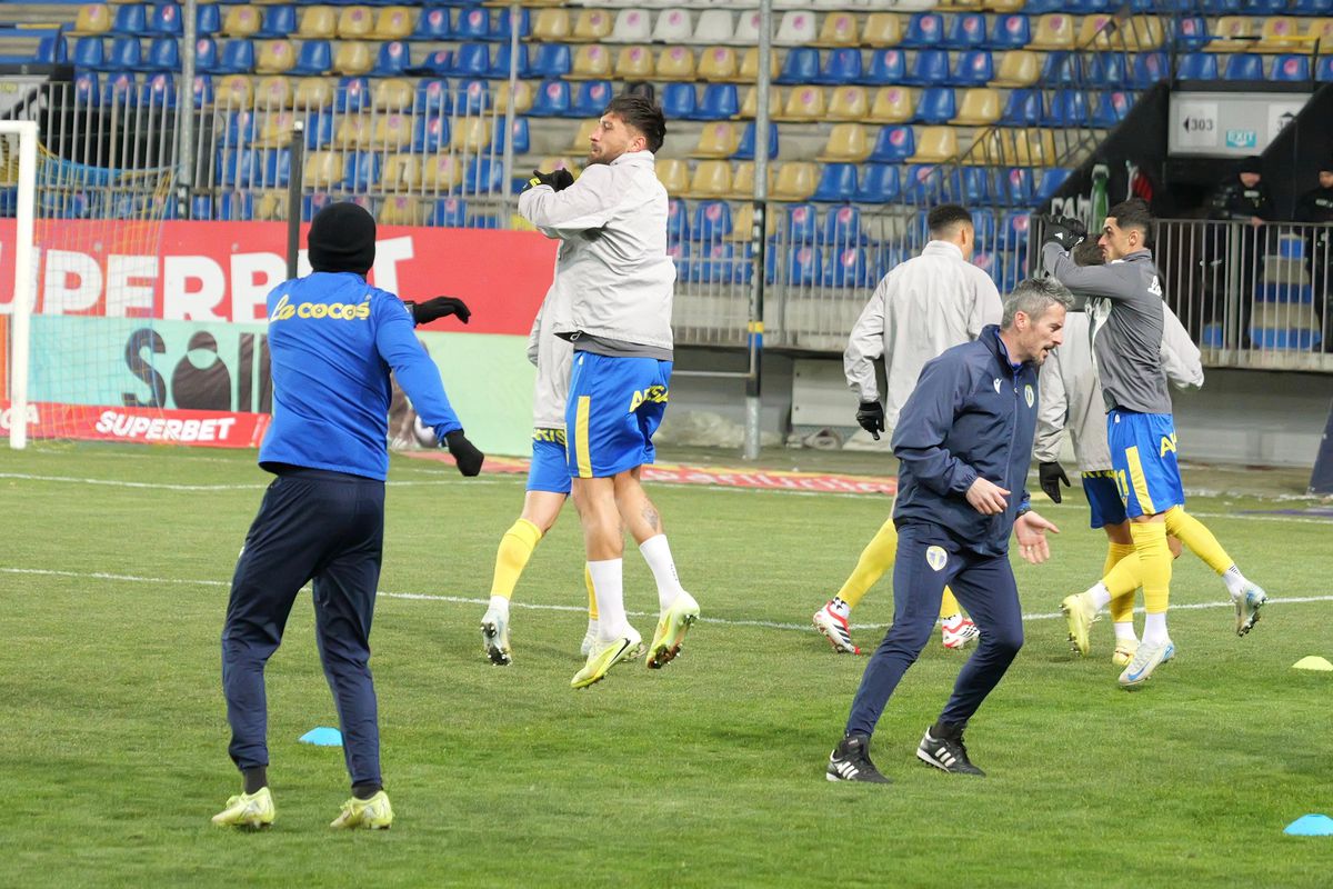Petrolul - Universitatea Craiova, imagini înaintea partidei de la Ploiești