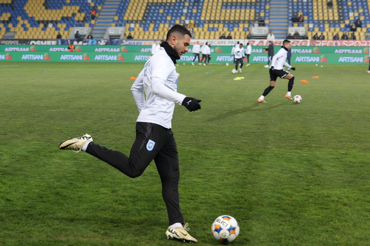 Petrolul - Universitatea Craiova, imagini înaintea partidei de la Ploiești