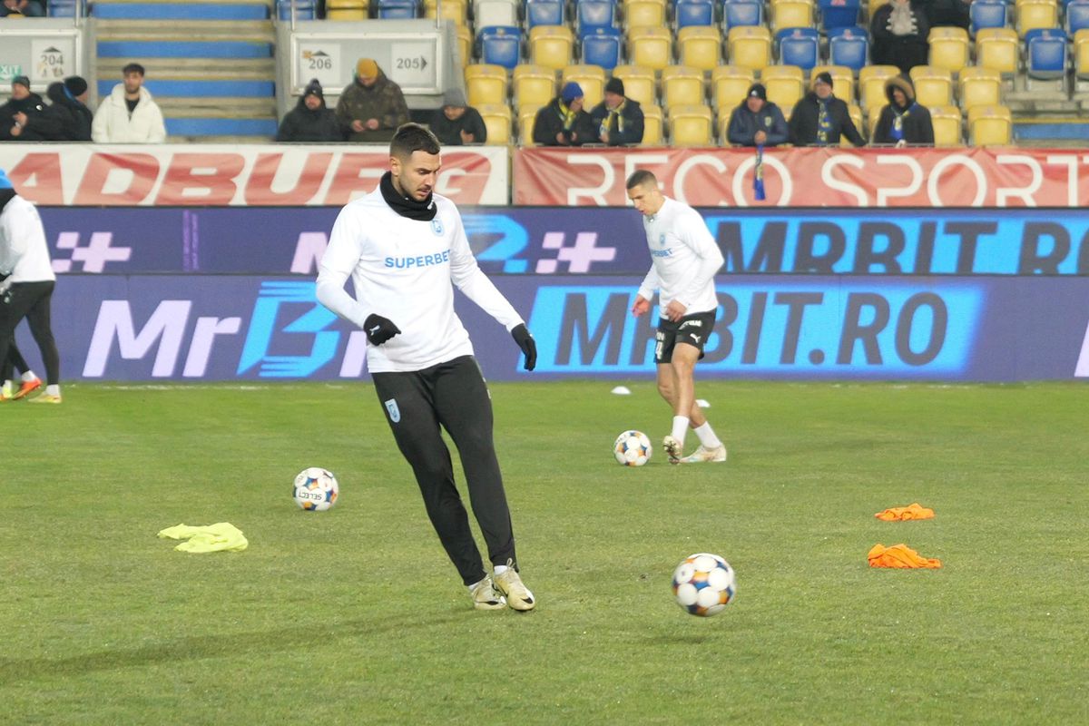 Petrolul - Universitatea Craiova, imagini înaintea partidei de la Ploiești