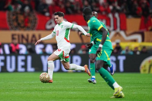 Brahim Diaz în Senegal - Maroc, finala Cupei Africii pe Națiuni / Foto: Imago Images