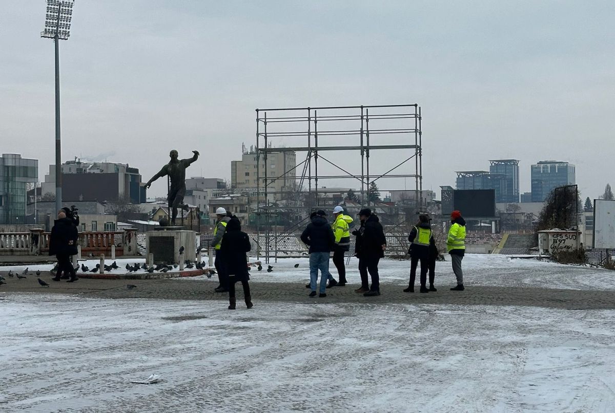 Au început lucrările în „Ștefan cel Mare” » Dinamo va avea stadion nou: „Ziua cea mare a sosit!”