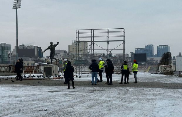 Au început lucrările în „Ștefan cel Mare” » Dinamo va avea stadion nou: „Ziua cea mare a sosit!”