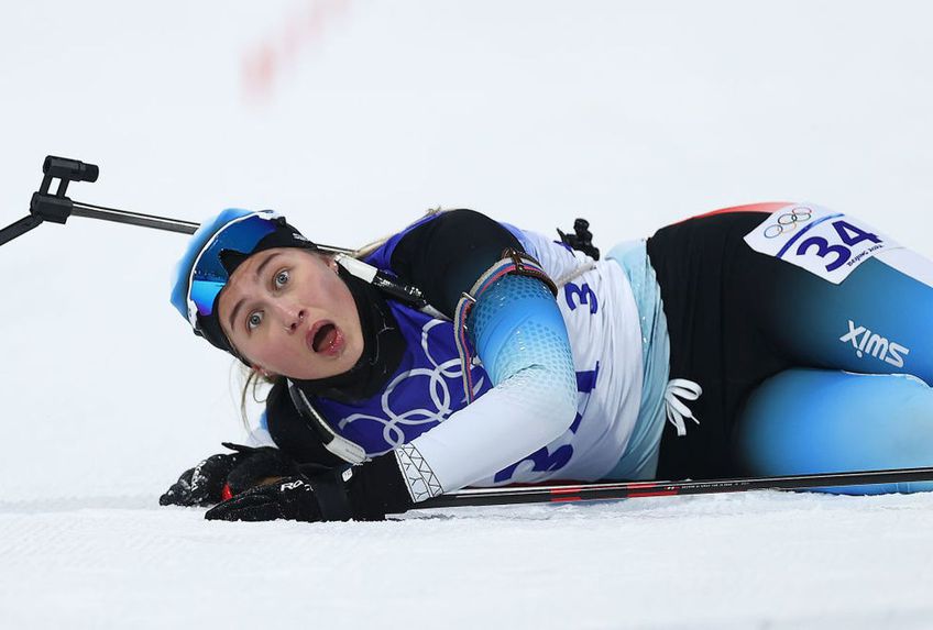 Ukaleq Slettemark (24 de ani) a devenit una dintre cele mai discutate figuri ale biatlonului mondial. / FOTO: GettyImages