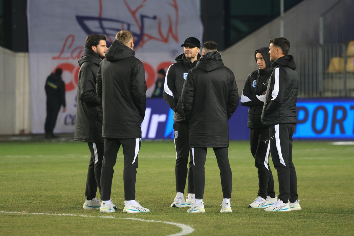 Petrolul - Universitatea Craiova, imagini înaintea partidei de la Ploiești