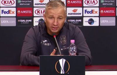 CFR CLUJ - SEVILLA // VIDEO Dan Petrescu visează la calificare: „Nu le-a ieșit nimic în ultimul timp. Sperăm să dăm un șut și două goluri”