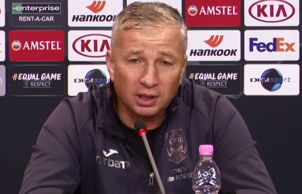 CFR CLUJ - SEVILLA // VIDEO Dan Petrescu atacă din nou Regula U21: „N-am putut să pregătesc meciul cu Sevilla cum trebuie”