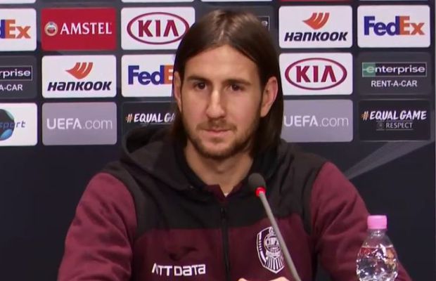 CFR CLUJ - SEVILLA // VIDEO Adi Păun de-abia așteaptă duelul cu ibericii: „E cel mai important meci din cariera mea”