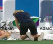 SIMONA HALEP - ONS JABEUR // FOTO Halep, probleme medicale la Dubai! Durerile la spate i-au dat emoții Simonei