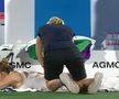 SIMONA HALEP - ONS JABEUR // FOTO Halep, probleme medicale la Dubai! Durerile la spate i-au dat emoții Simonei
