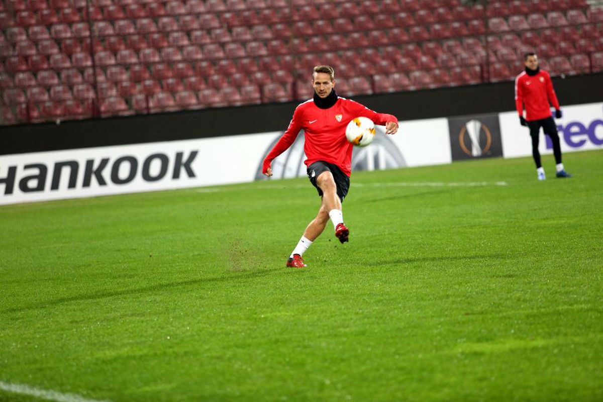 CFR CLUJ - FC SEVILLA // Antrenamentul oficial al andaluzilor