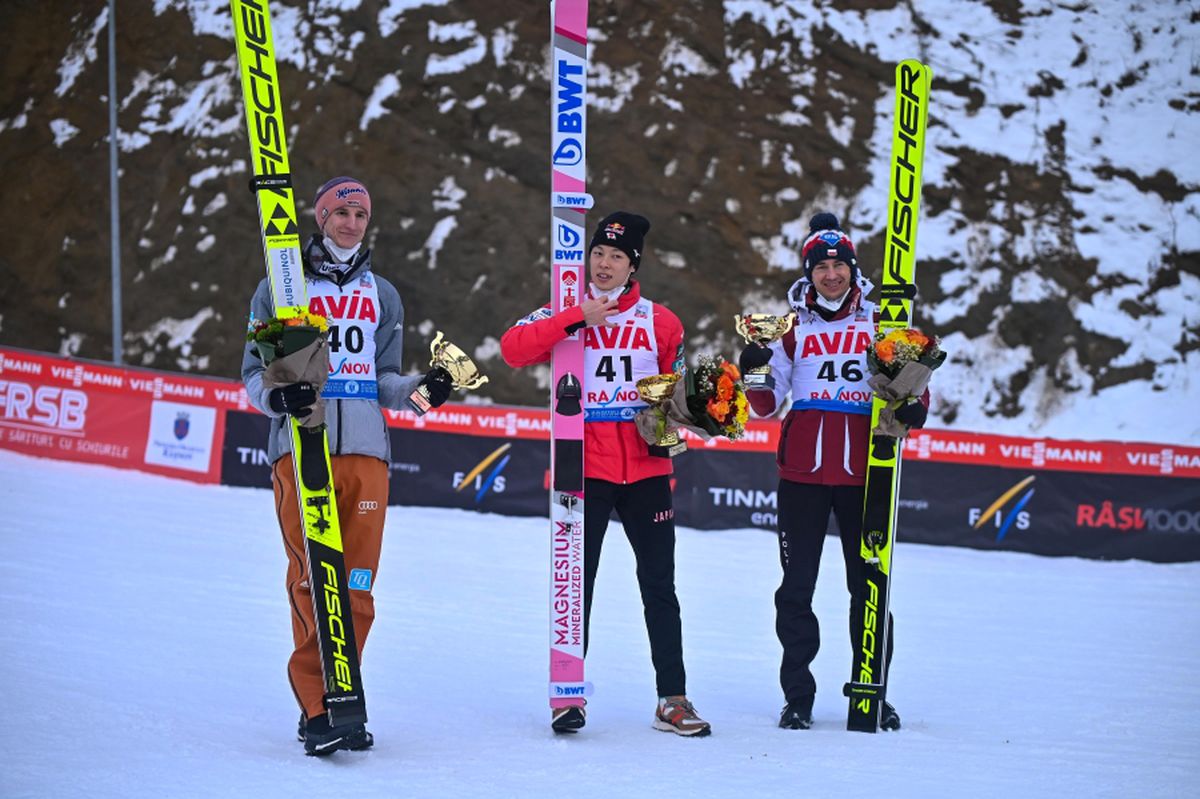 Săritorii japonezi au cucerit Râşnovul! Takanashi și Kobayashi s-au impus în etapele de Cupă Mondială, care s-au disputat pe trambulinele din Valea Cărbunării