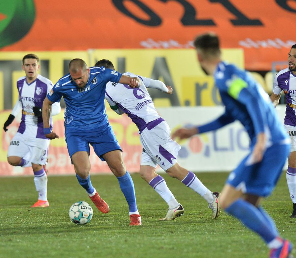 VIDEO Ca Dobrin și Mutu » FC Argeș egalează un record istoric, după 1-0 cu Voluntari! Cum arată clasamentul