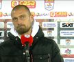 Gabriel Tamaș (37 de ani) a debutat la FC Voluntari în eșecul cu FC Argeș, scor 0-1. După meci, fundașul central a oferit un interviu în stilul său caracteristic.