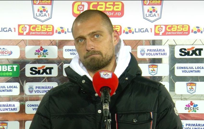 Gabriel Tamaș (37 de ani) a debutat la FC Voluntari în eșecul cu FC Argeș, scor 0-1. După meci, fundașul central a oferit un interviu în stilul său caracteristic.