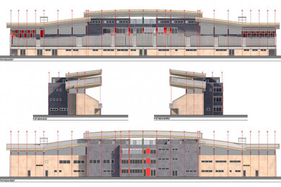 O nouă tribună se va ridica la arena din Miercurea Ciuc O nouă tribună se va ridica la arena din Miercurea Ciuc