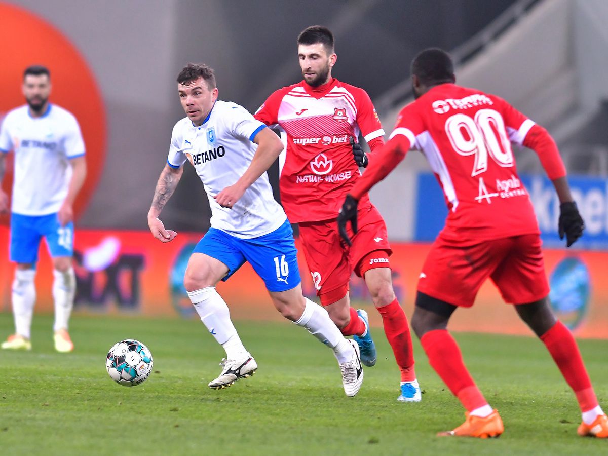 CS Universitatea Craiova - FC Hermannstadt 1-0, 19.02.2021 / FOTO: Facebook @Craiova