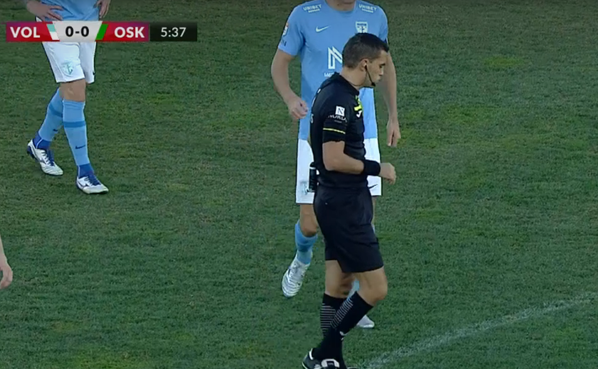 Hațegan, lovit de un jucător în FC Voluntari - Sepsi » Ce s-a întâmplat