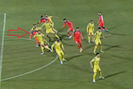 Gol controversat în CS Mioveni - FCSB » Cum a marcat Edjouma