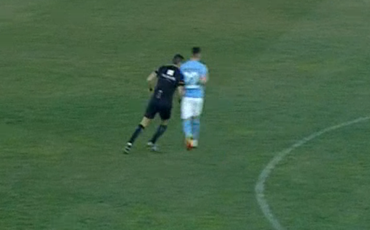 Hațegan, lovit de un jucător în FC Voluntari - Sepsi » Ce s-a întâmplat