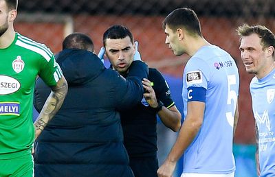 Hațegan, lovit de un jucător în FC Voluntari - Sepsi » Ce s-a întâmplat