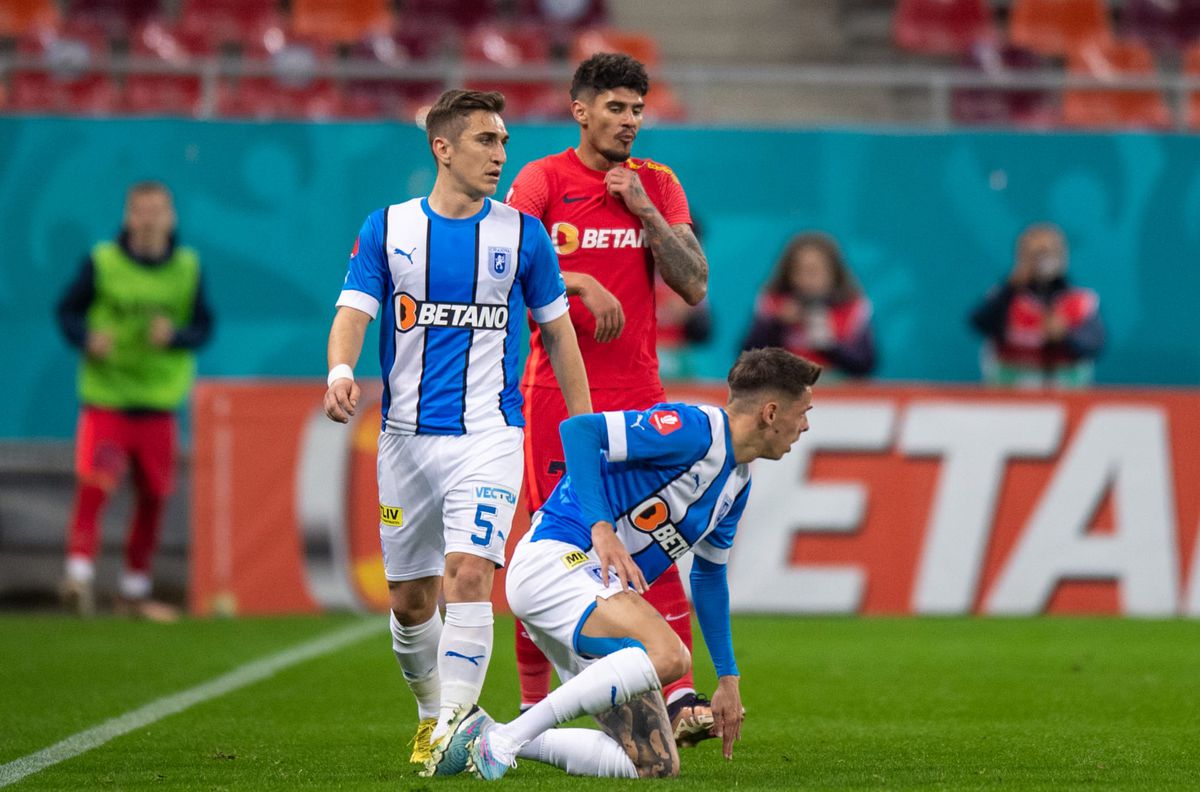 Doi titulari de la FCSB au avut probleme în meciul cu Universitatea Craiova » Dezvăluiri din vestiar