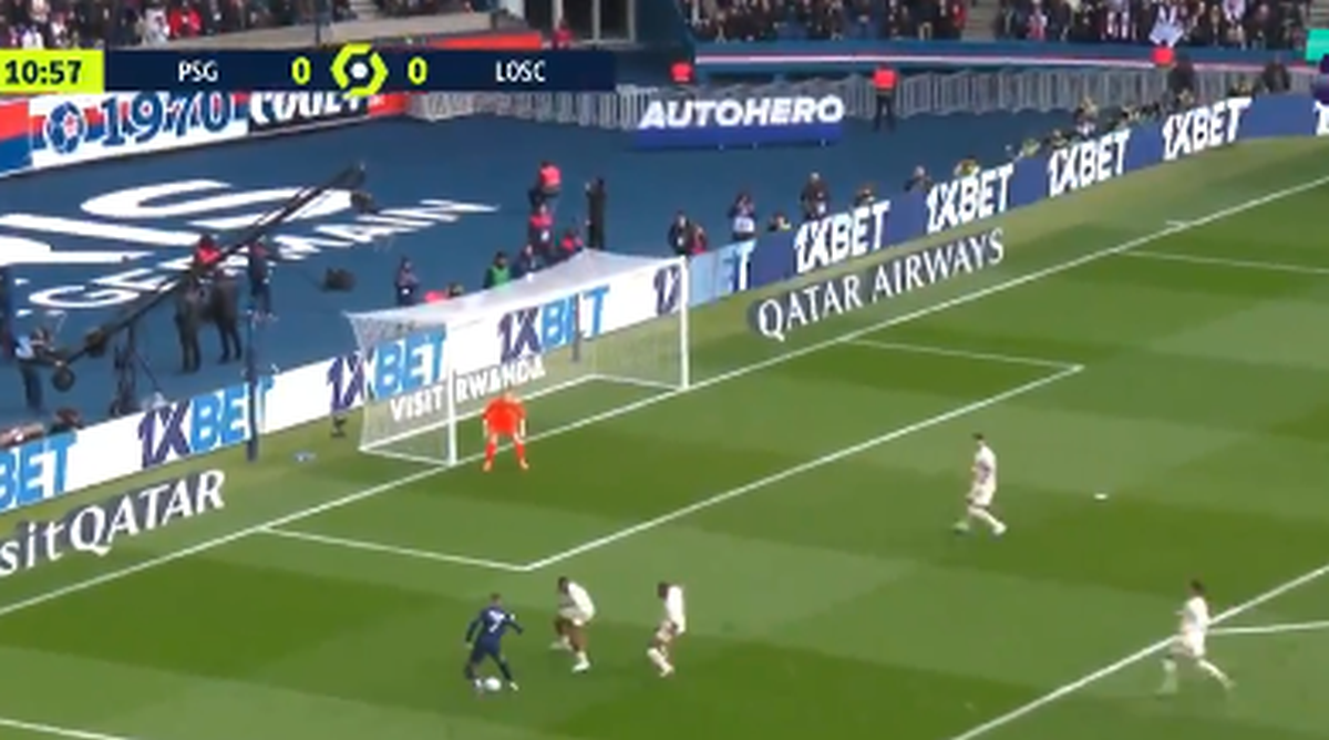 Mbappe, gol superb cu Lille