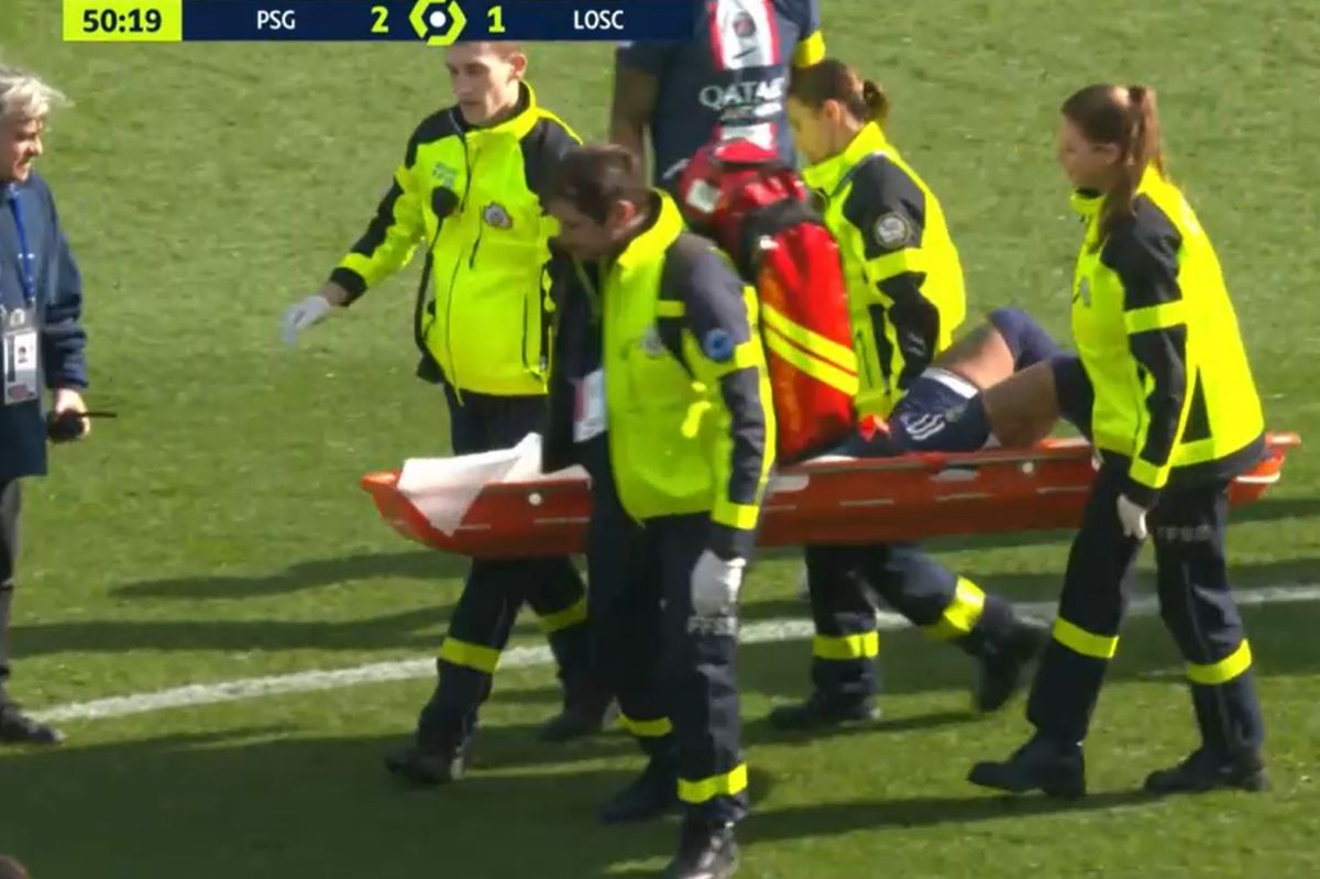 Neymar, accidentare cu Lille