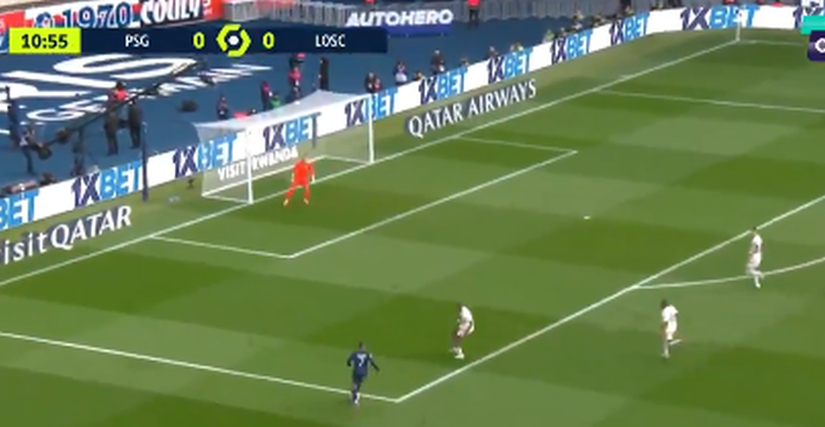 Mbappe, gol superb cu Lille