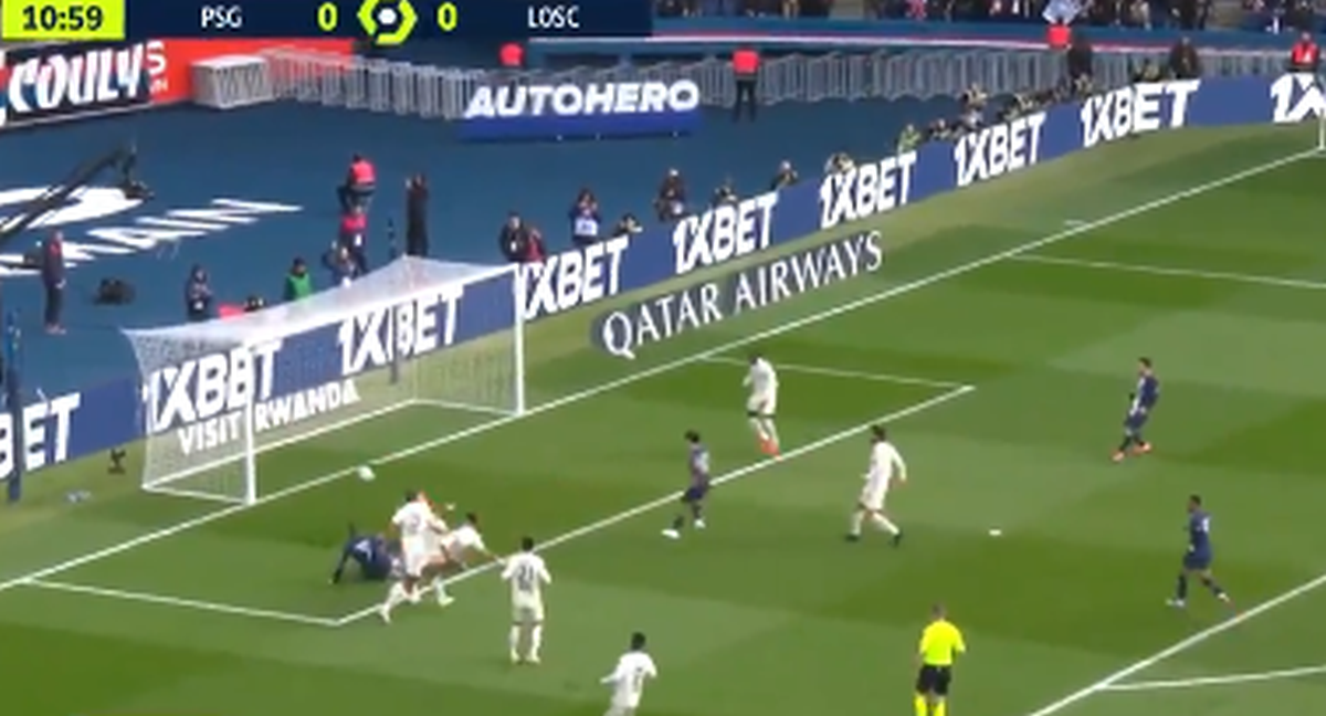 Mbappe, gol superb cu Lille